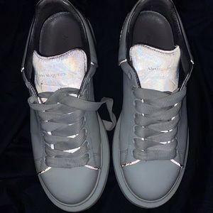 Alexander McQueen Oversized Reflective Sneakers
